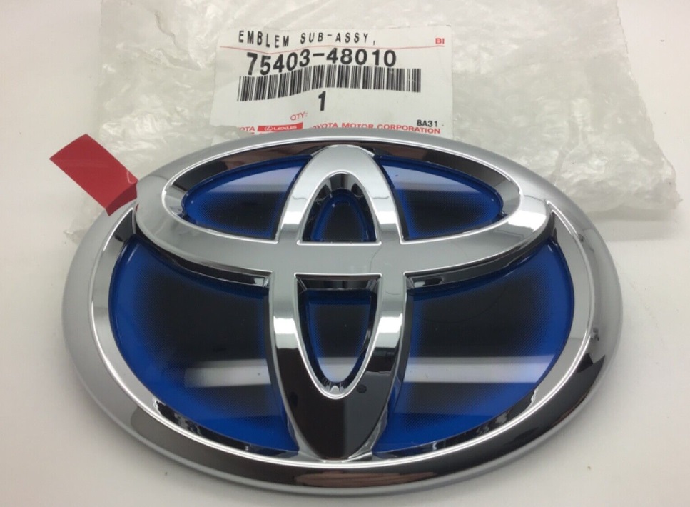 GENUINE NEW TOYOTA CAMRY YARIS TAILGATE BADGE 7540348010 image